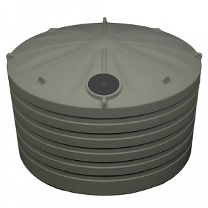 APR 15,000L Round Poly Rainwater Tank