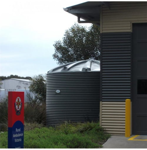 Polymaster 31,700L Corrugated Premium Poly Rainwater Tank Australia Warranty
