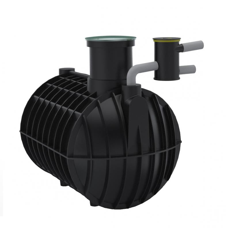 Polymaster URT3300VF 3,300L Underground Poly Rainwater Tank with Vortex Filter
