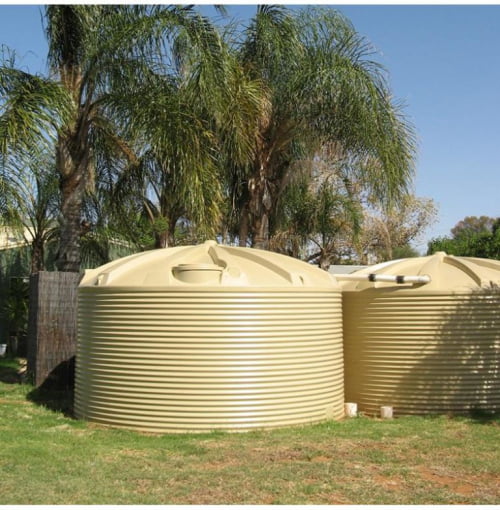 Polymaster 13,600L Corrugated Premium Poly Rainwater Tank Australia Warranty