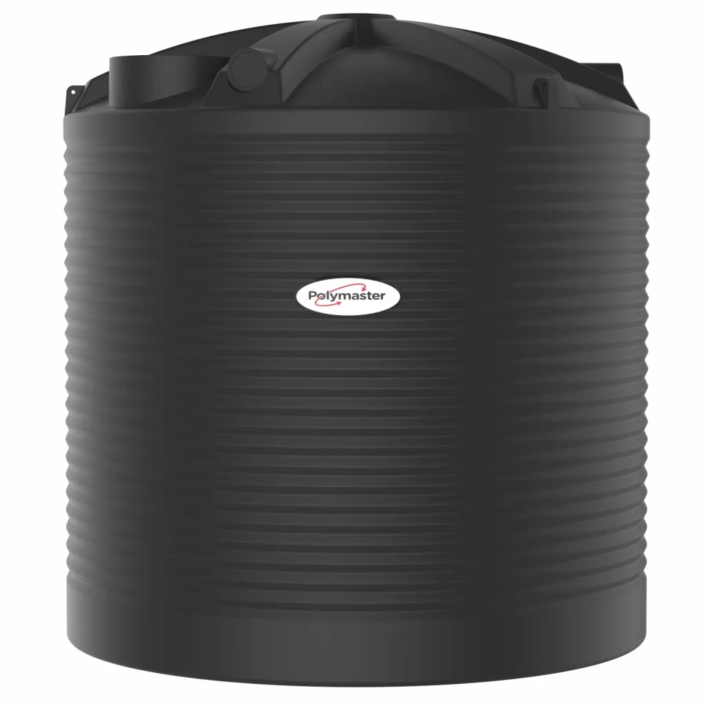 polymaster 7100L round poly rainwater water tank corrugated 20 year warranty australian made